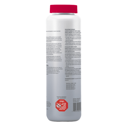 Leisure Time Replenish 2 lbs – Spa Shock and Oxidizer – Fast Water Clarifier – Includes Scum Sponge and 7-in-1 Test Strips