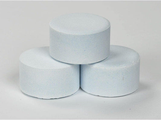 CCH Endurance 3" Cal Hypo Tablets 25 lb - 23227 – Fast-Dissolving Pool Chlorine Tabs – Includes 4 Scum Socks & 100 Test Strips