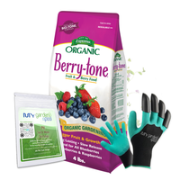 Espoma Berry-tone 4 lb – Organic Fertilizer for Berries + Free Claw Gloves & Soil pH Test Kit