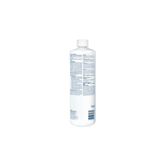 Poolife Surface Cleaner 32 fl oz – Removes Scum Lines & Grease from Pool Walls – Safe for All Surfaces – Bonus Test Strips & 2 Scum Socks