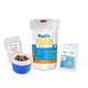 Poolife Active Cleaning Granules 100 lb – Commercial-Grade Cal Hypo Shock – Clears Cloudy Pool Water Fast – Includes 2 Scum Socks and 7-in-1 Test Strips