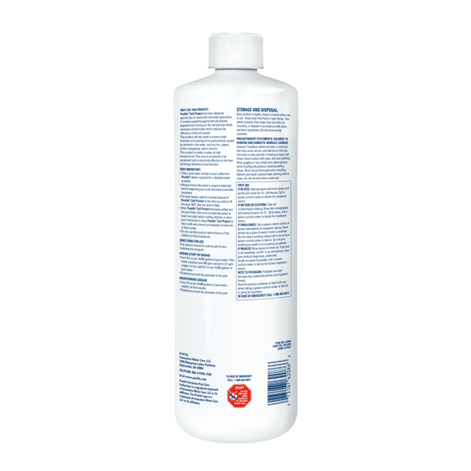 Poolife Cell Protect 32 fl oz – Protects Saltwater Chlorinator Cells from Scale & Buildup – Extends Cell Life – Includes Test Strips & 2 Scum Socks