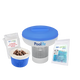 Poolife NST Chlorine Floater – Preloaded Slow-Dissolving Tablet Dispenser – Maintains Clean Water with No Mess – Bonus Scum Socks Included