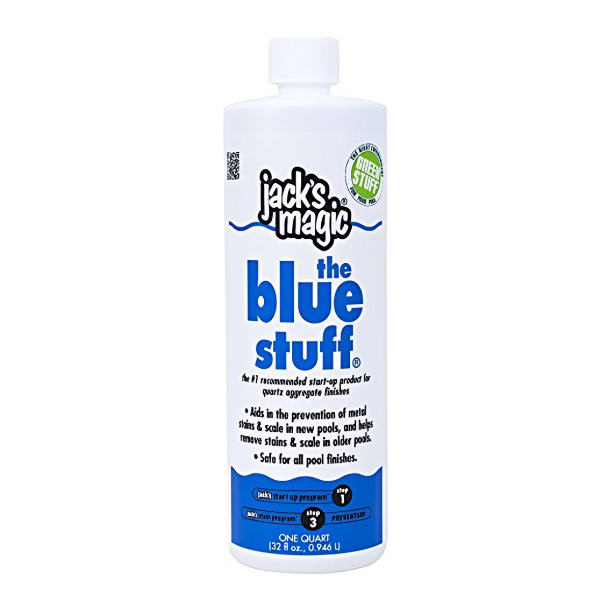 Jack's Magic Jack's Magic The Blue Stuff, 32 oz – Metal Stain and Scale Prevention
