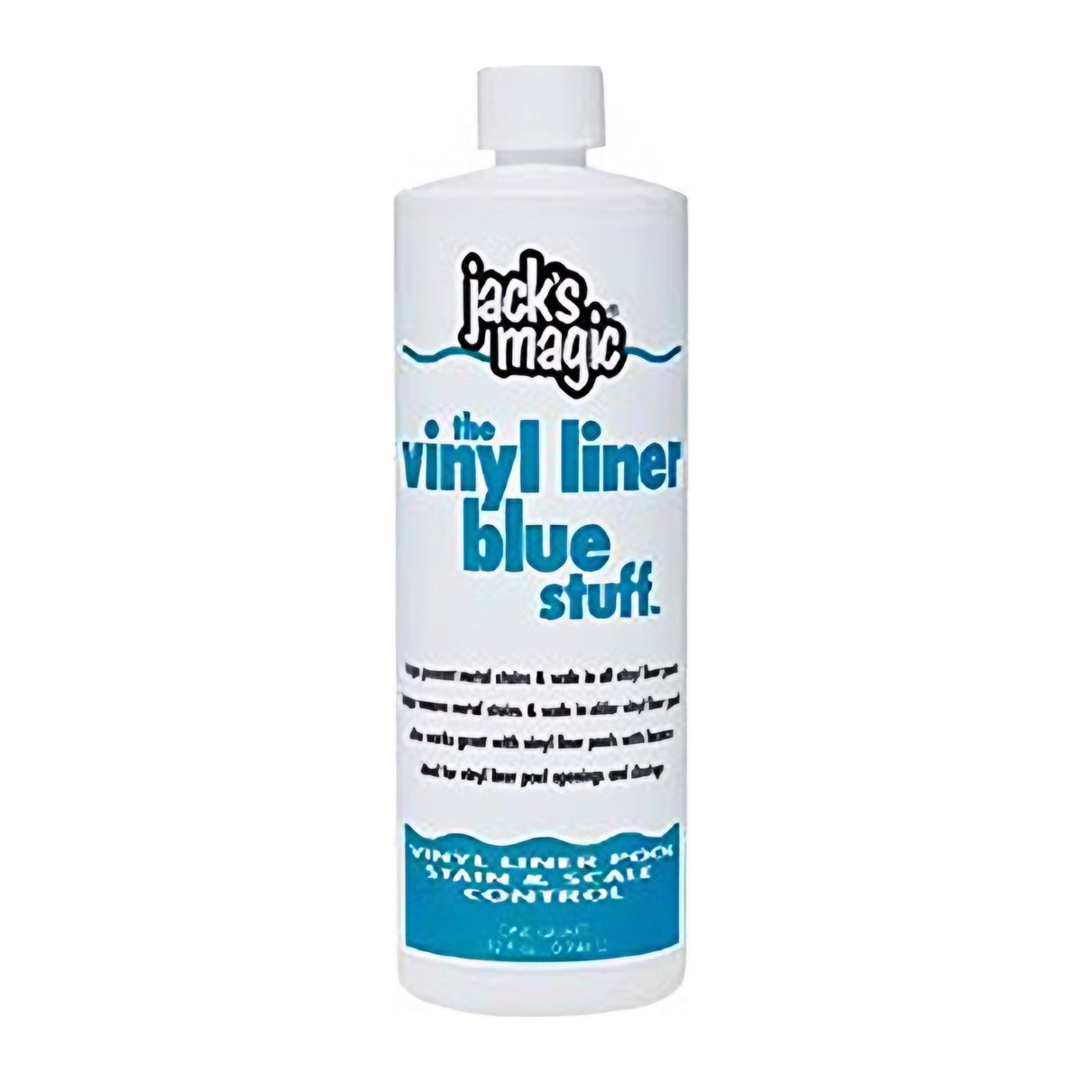 Jack's Magic Jack's Magic Vinyl Liner Blue Stuff, 32 oz – Stain and Scale Prevention
