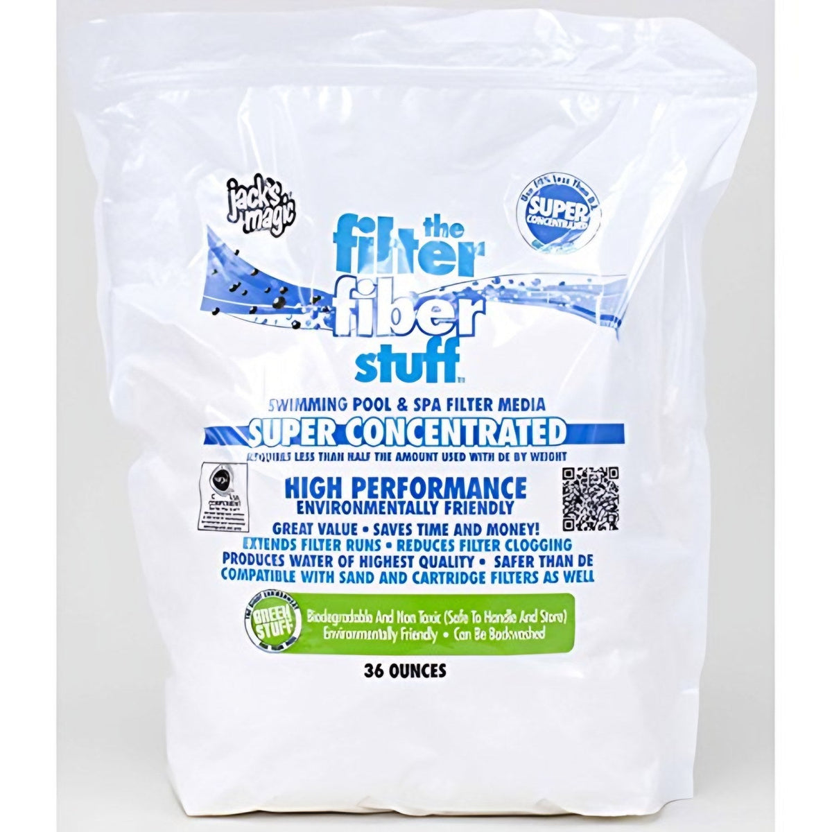 Jack's Magic Jack's Magic Filter Fiber Stuff Pool Filter Media, 36 oz product details