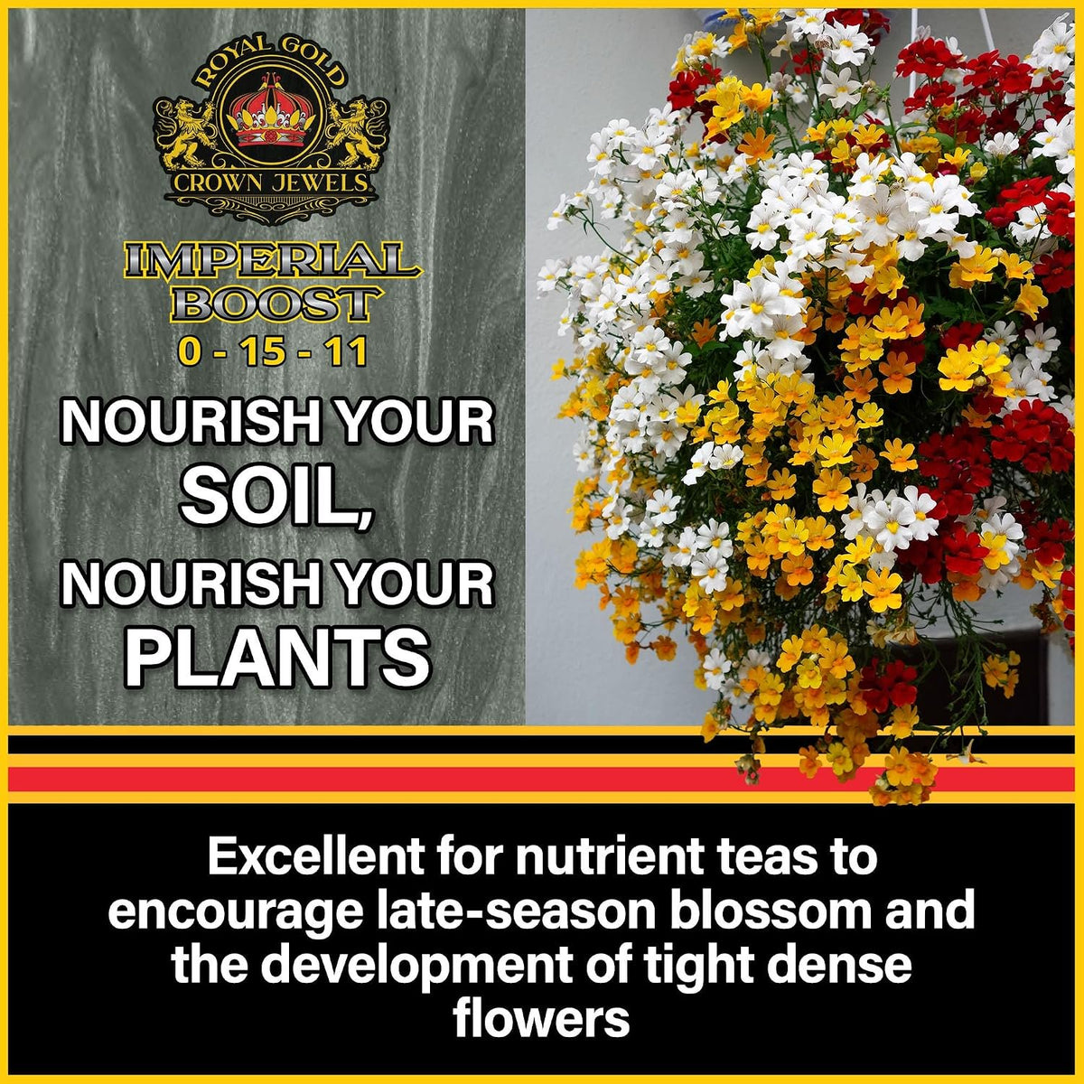 Royal Gold Crown Jewels Imperial Boost 0-15-11 bloom booster - product feature 5