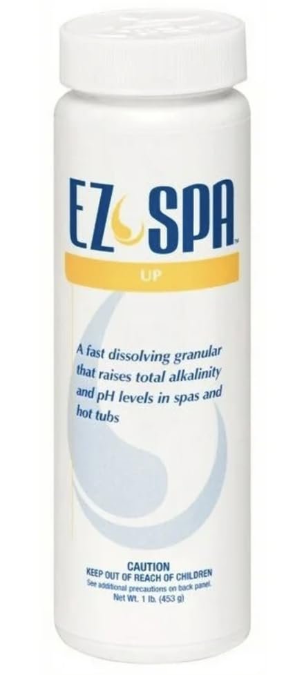 EZ SPA Up pH Increaser, EZSUP1 - 1 lb Raises Spa & Hot Tub pH Balance with My Garden Pool 20 Ct. Test Strips, Scum Sponge Oil-Absorbing Sponge for Hot Tubs & Pool-IQ, Smart Pool AI Assistant!