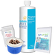 Pool Breeze Phosphate Remover – 32 oz – Controls Algae Growth – Includes Scum Socks & Test Strips