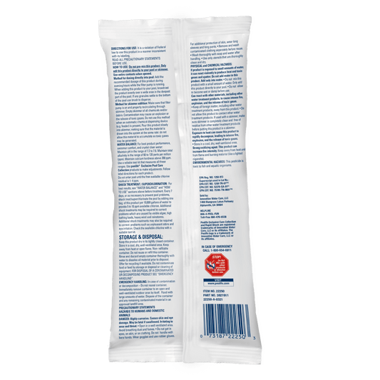 Poolife Rapid Shock 5 lb – Fast-Acting Granular Chlorine Shock – Weekly Pool Maintenance – Includes 2 Scum Socks and 7-in-1 Test Strips