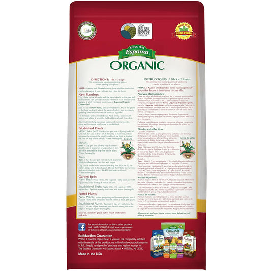 Espoma Holly-tone 4 lb – For Acid-Loving Plants + Free Claw Gloves & pH Test Kit