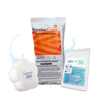 PristineExtra – 1 LB – Multi-Purpose Shock Oxidizer – Includes Scum Sponge & Test Strips