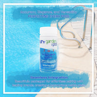 CCH Endurance 3" Cal Hypo Tablets 25 lb - 23227 – Fast-Dissolving Pool Chlorine Tabs – Includes 4 Scum Socks & 100 Test Strips