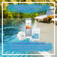 Leisure Time Calcium Booster 1 lb – Prevents Spa Water Corrosion – Protects Spa Surfaces – Includes Scum Sponge and 7-in-1 Test Strips