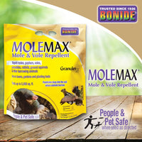 Bonide MoleMax 10 lb bag outdoors