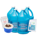 BAQUACIL Swimming Pool Oxidizer – Case of 4 Gallons – Non-Chlorine Shock Treatment – Step 2 of BAQUACIL System – Includes 4 Scum Socks & Test Kits