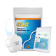 GLB Calcium Hardness Up (bag) 8 lbs – Boosts Pool Water Hardness – Prevents Corrosion and Etching – Includes 2 Scum Socks and 7-in-1 Test Strips