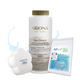 Sirona Spa Down 2.5 lbs – Lowers High Spa pH – Maintains Balanced Water Conditions – Includes Scum Sponge and 7-in-1 Test Strips