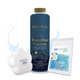 Sirona Simply Waterline Control 32 fl oz – Prevents Waterline Build-Up – Keeps Spa Shells Clean – Includes Scum Sponge and 7-in-1 Test Strips