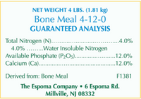 Espoma Bone Meal 4 lb – Organic Flower & Bulb Fertilizer – Includes Claw Gloves & pH Soil Test Kit by My Garden Pool