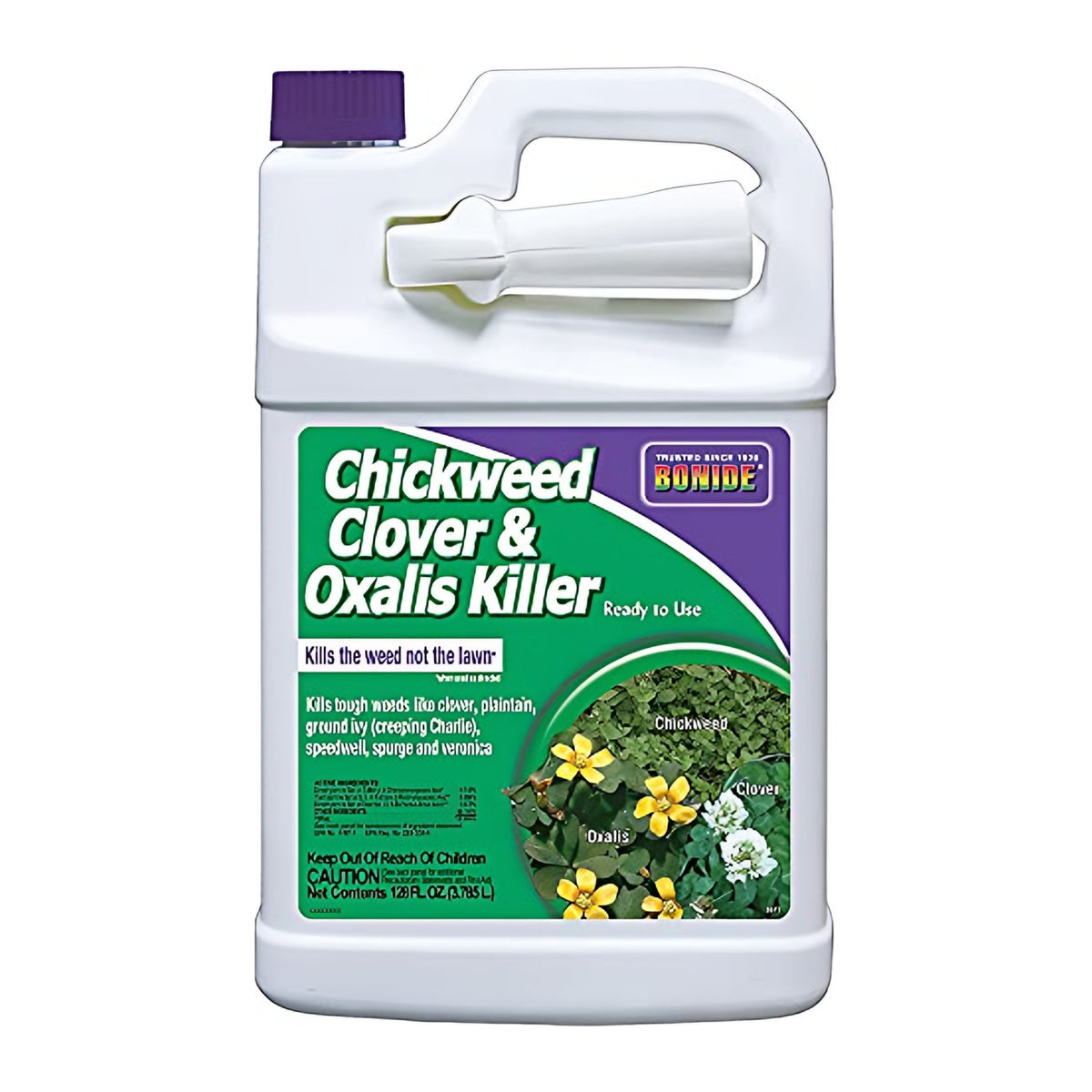 Bonide Chickweed Clover Oxalis Killer 128 oz ready-to-use spray