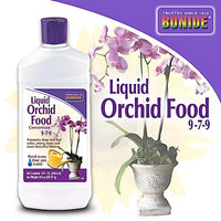 Bonide Bonide Liquid Orchid Food 9-7-9 label and directions