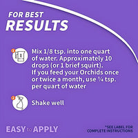 Bonide Bonide Liquid Orchid Food 9-7-9 label and directions