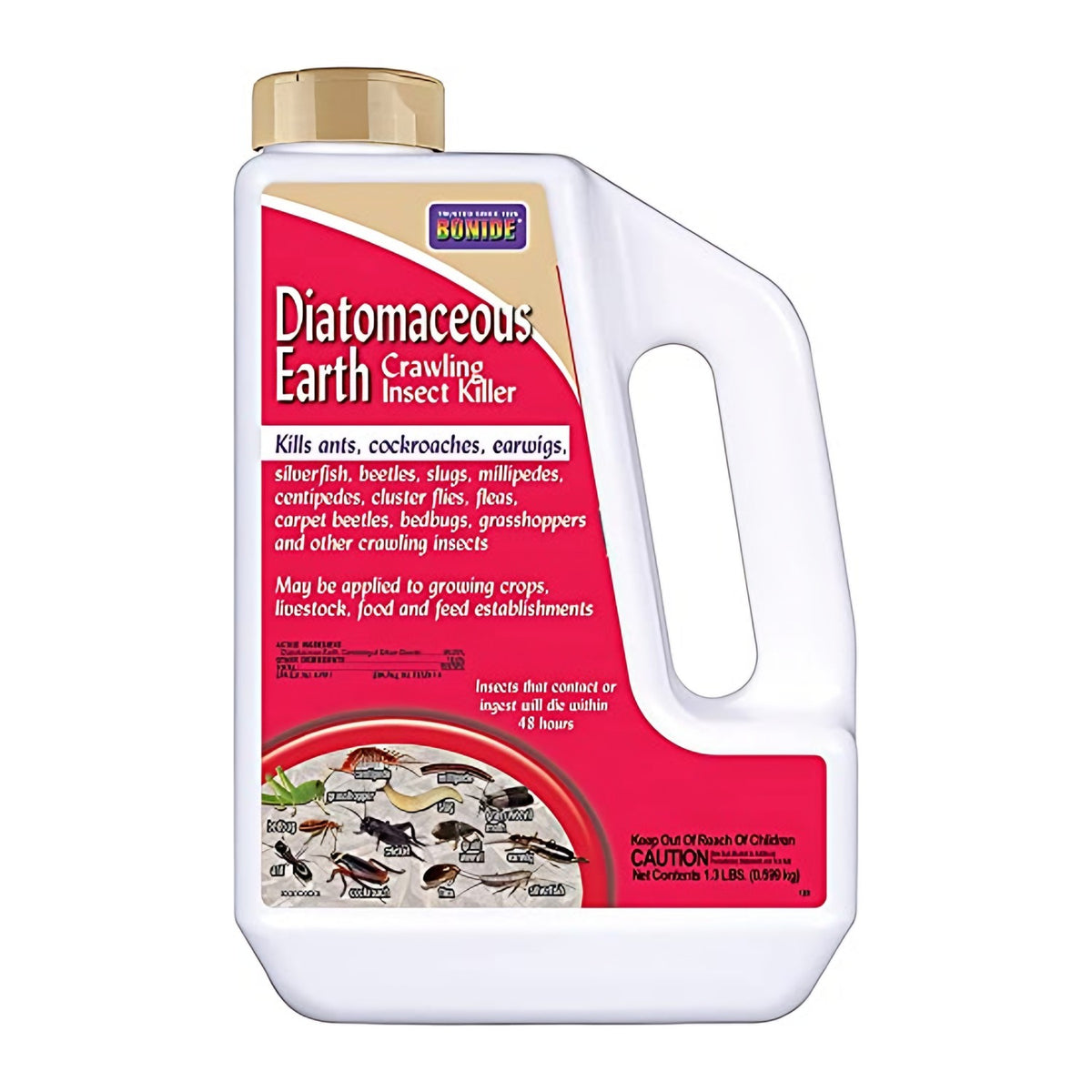 Bonide Bonide Diatomaceous Earth Crawling Insect Killer 1.3 lb package