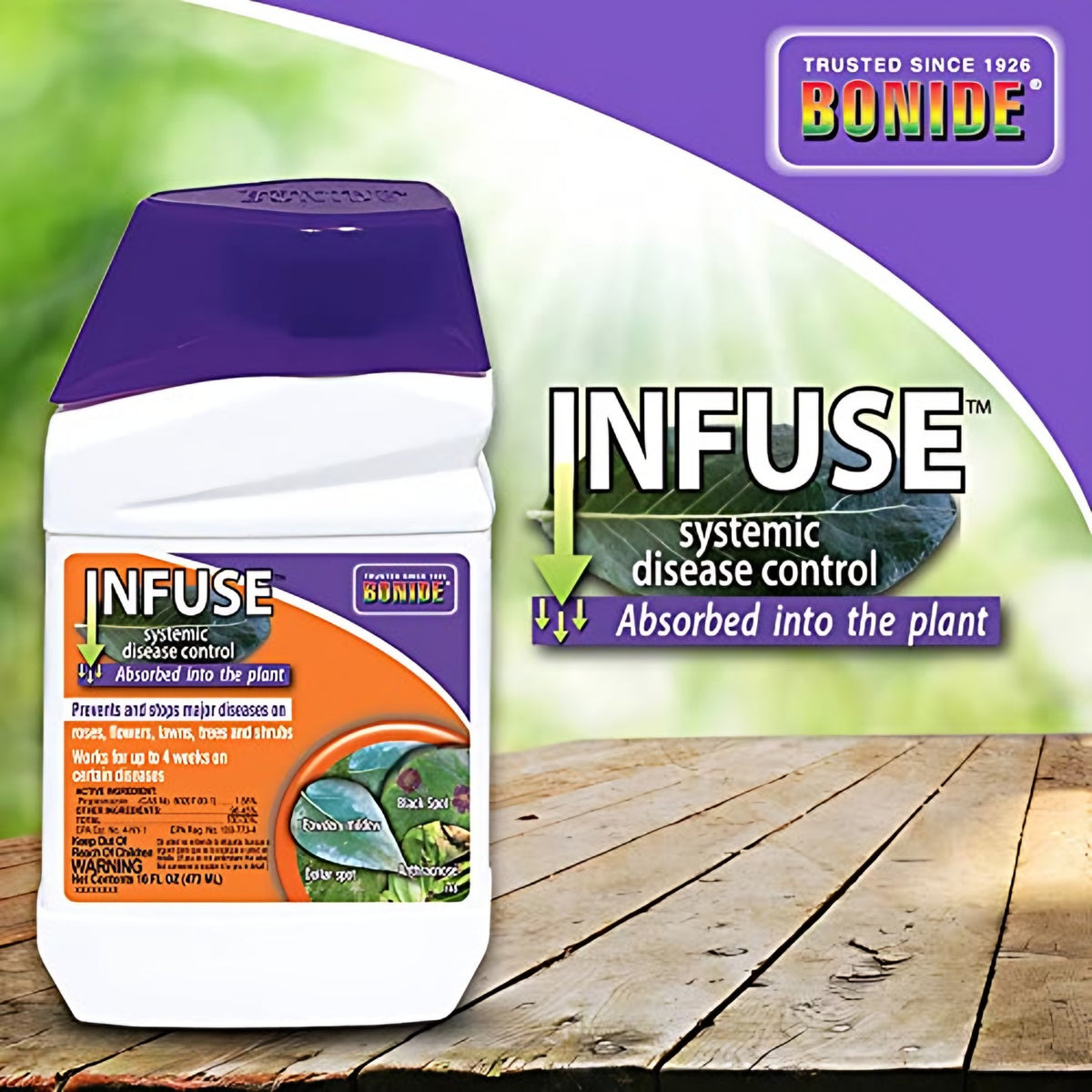 Bonide Bonide Infuse Systemic Disease Control label and directions