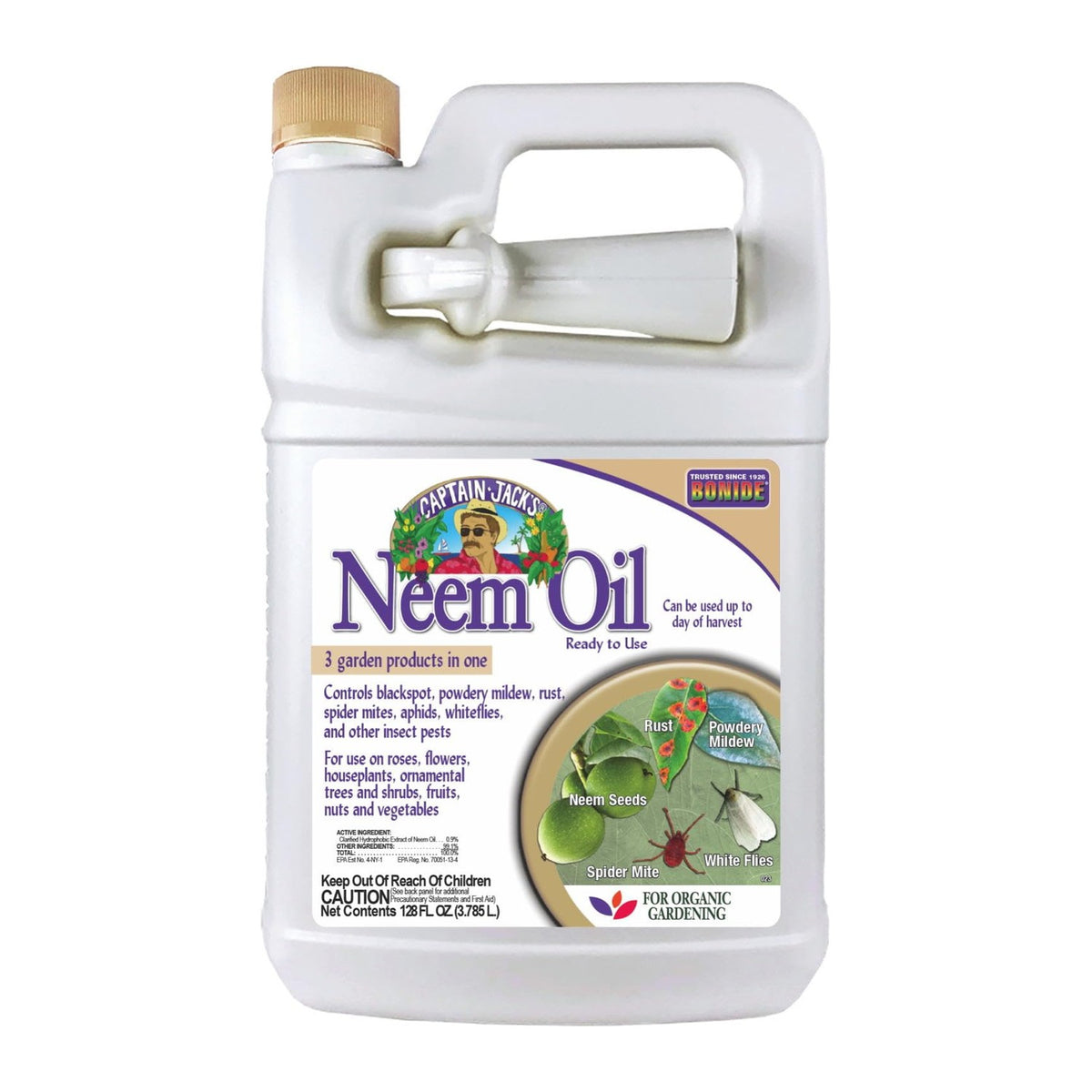 Bonide Bonide Captain Jack's Neem Oil 128 oz ready-to-use spray