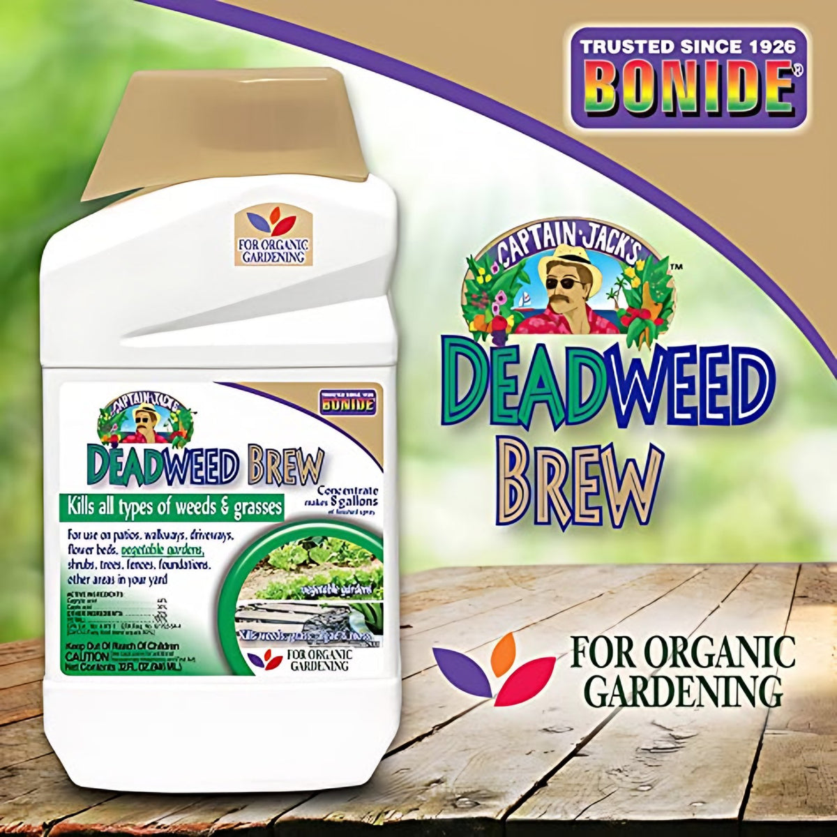Bonide Bonide Captain Jack's Deadweed Brew label and directions