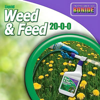 Bonide Bonide Liquid Weed and Feed 20-0-0 in use