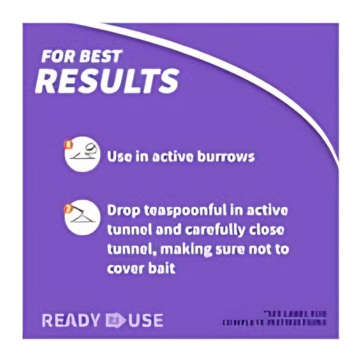 Bonide Bonide Revenge Moletox Mole and Gopher Killer Bait Granules in use