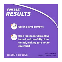 Bonide Bonide Revenge Moletox Mole and Gopher Killer Bait Granules in use