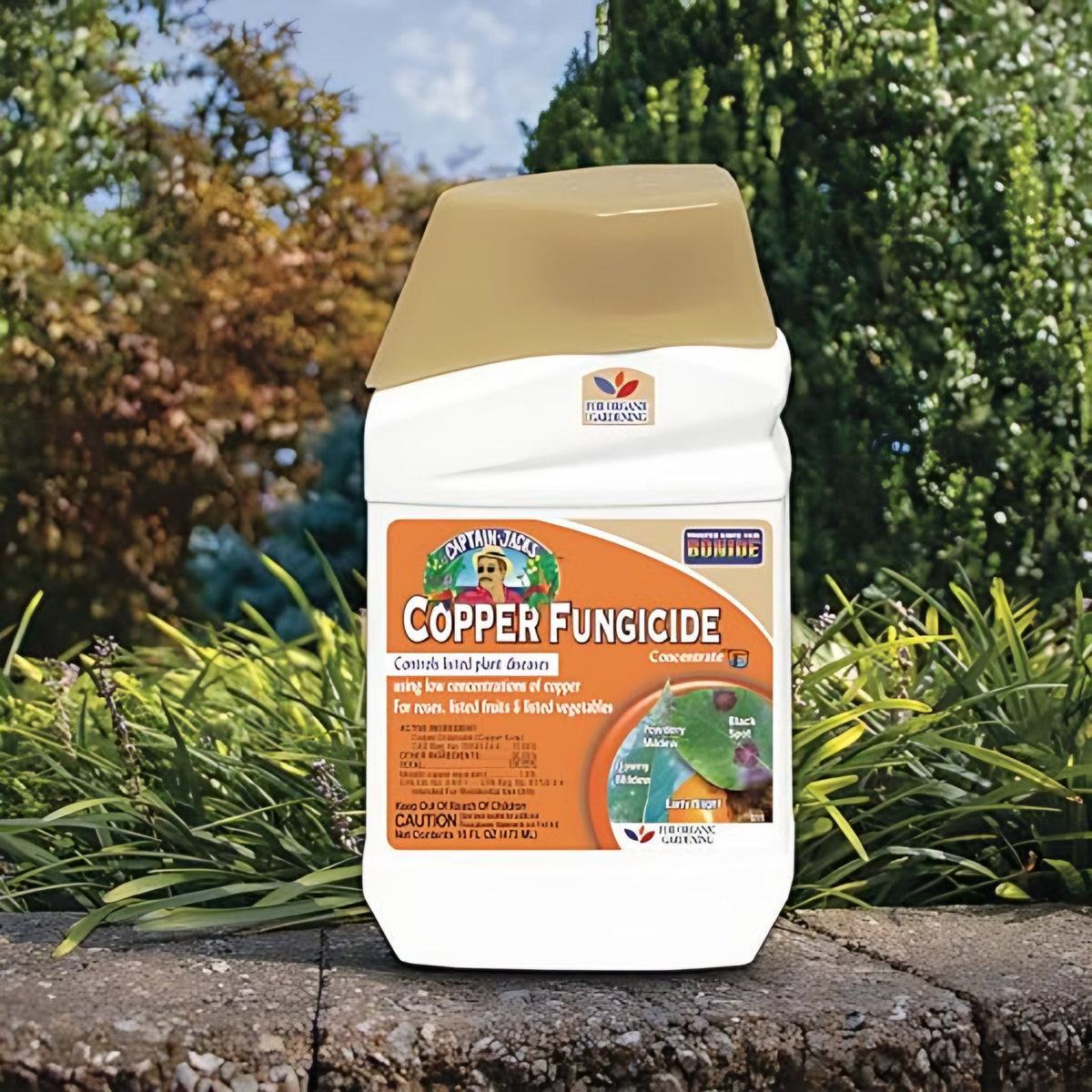 Bonide Bonide Captain Jack's Liquid Copper Fungicide label and directions