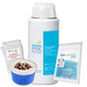 Pool Breeze Dichlor Chlorine Granules – 5 lb Bottle – Stabilized Chlorine Shock – Includes Scum Socks & Test Strips