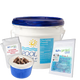 Pool Breeze Dichlor Chlorine Granules – 25 lb Pail – Stabilized Sanitizer – Includes Scum Socks & Test Strips