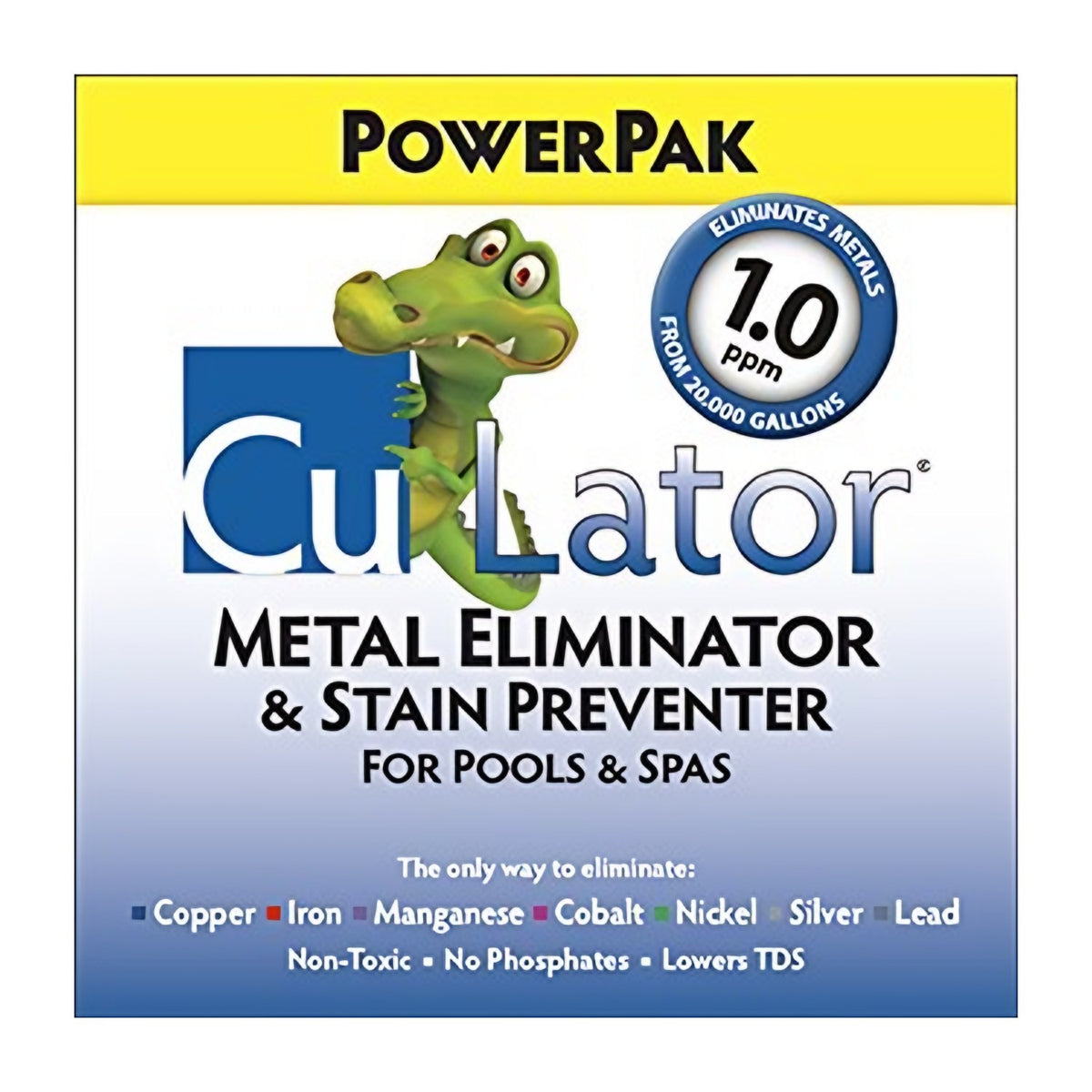 CuLator Pool & Spa Metal Eliminator in use