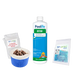 Poolife Defend+ 32 fl oz – 3-in-1 Pool Algae Protection – Clarifier + Preventative Shield – Includes 2 Scum Socks and 7-in-1 Test Strips
