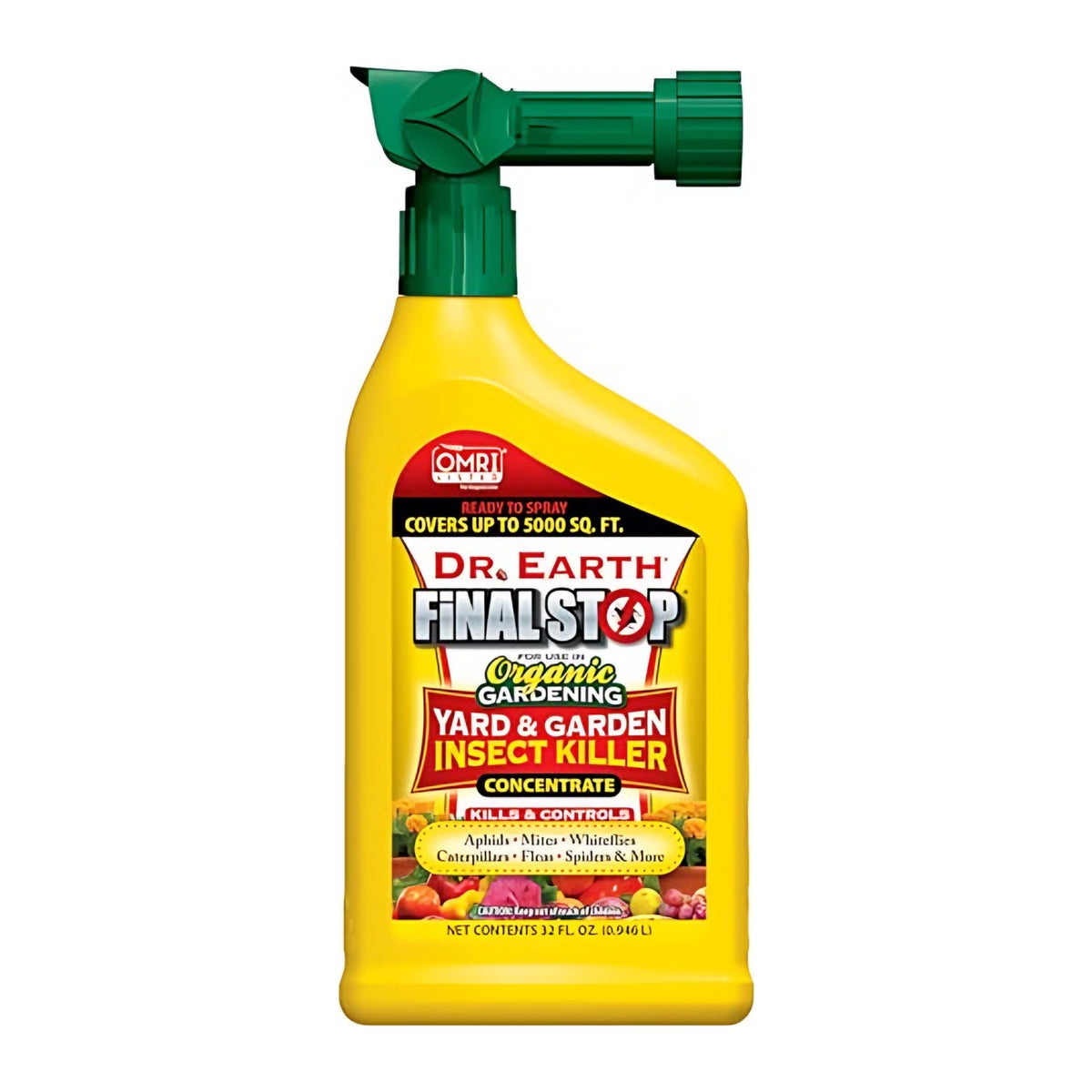 Dr. Earth Dr. Earth Final Stop Yard & Garden Insect Killer, 32 oz – Hose-End Spray