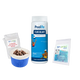 Poolife Flocculant 2.3 lb – Clears Cloudy Pool Water – Fast-Acting Coagulation Formula – Includes 2 Scum Socks and 7-in-1 Test Strips