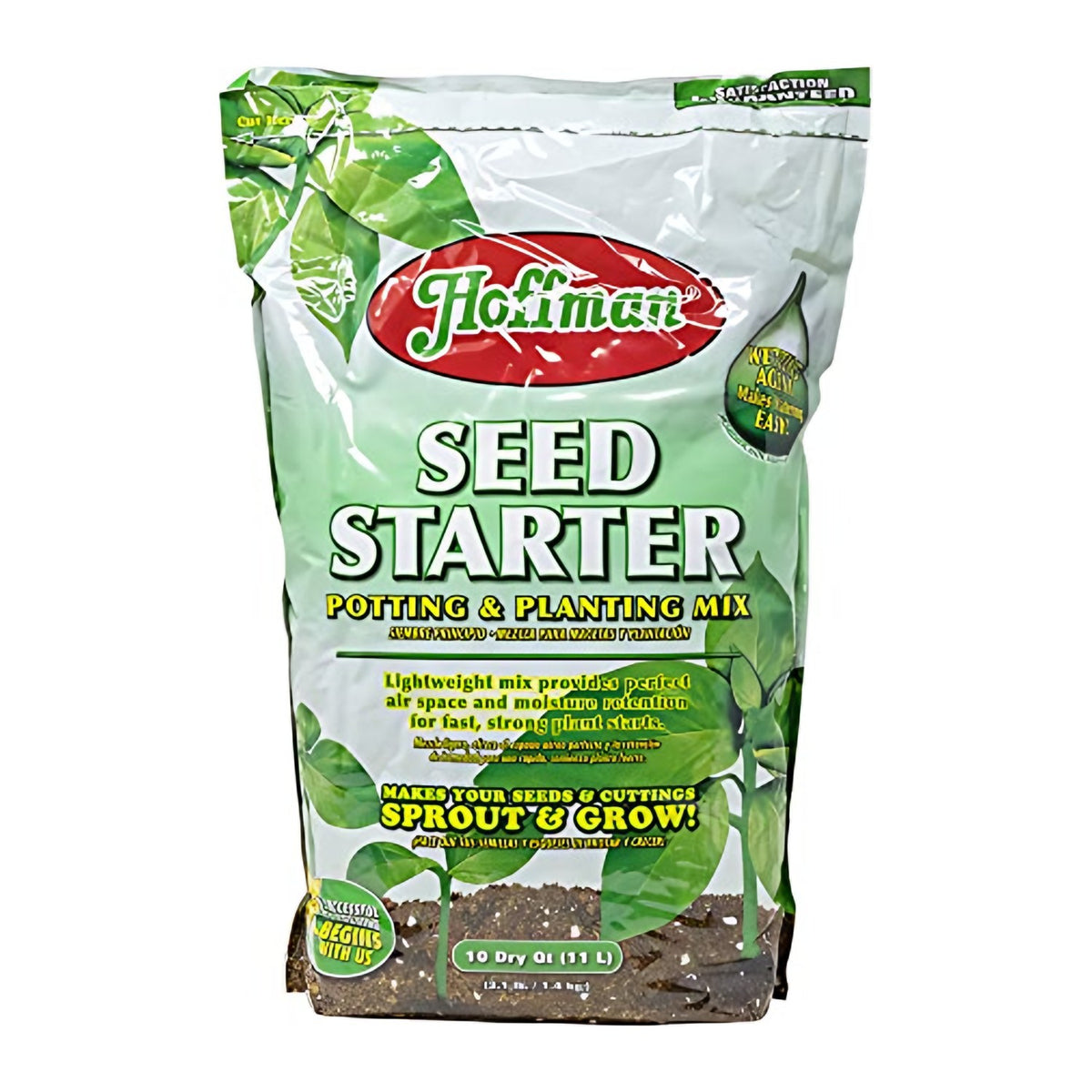 Hoffman Seed Starter Potting and Planting Mix, 18 qt – With Wetting Agent