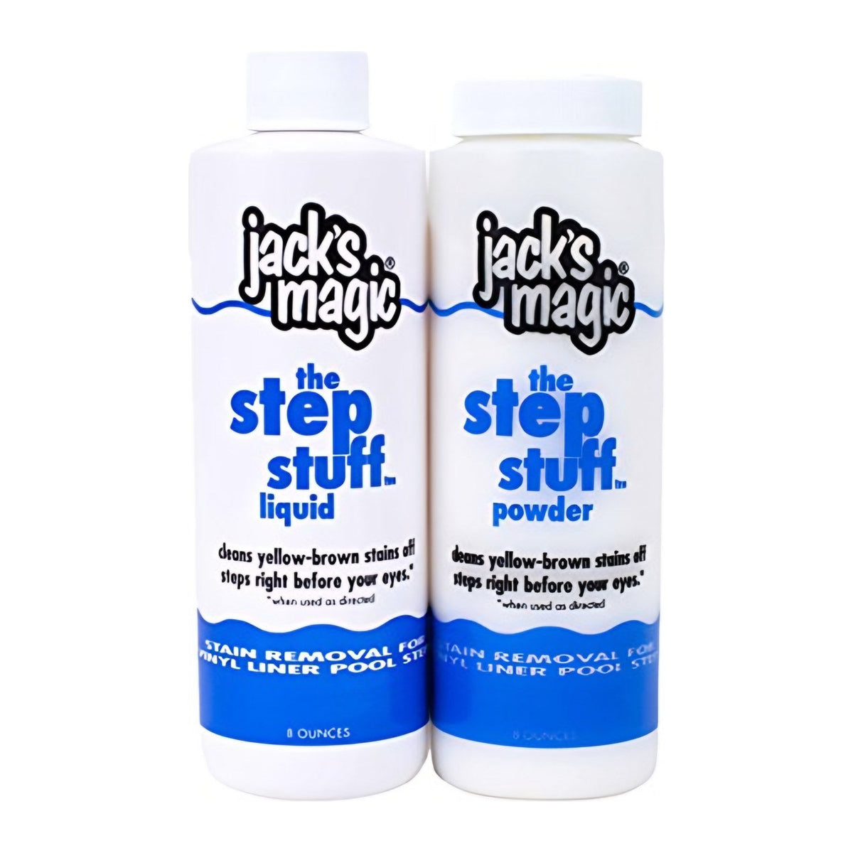 Jack's Magic Jack's Magic The Step Stuff Jack's Magic The Step Stuff – Vinyl Pool Step Stain Remover