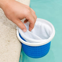 My Garden Pool Scum Socks for Pool & Spa Skimmer Baskets – 3 Pack Reusable Filter Socks Traps Oil, Dirt, Hair, and Debris – Protects Pump & Extends Filter Life