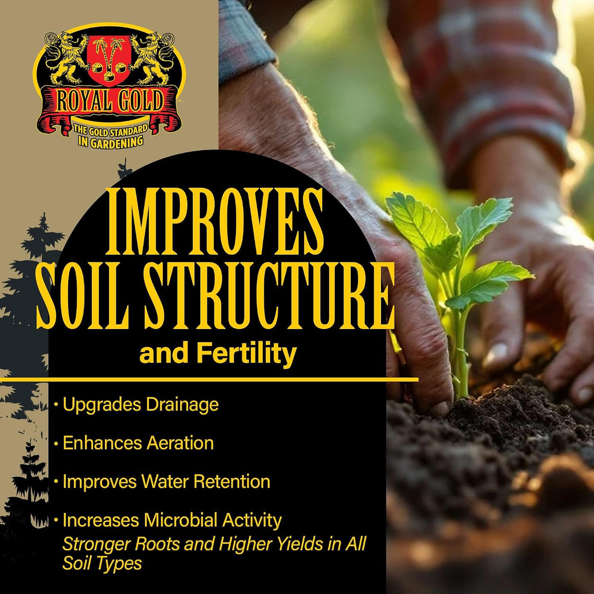Royal Gold Worm Castings soil amendment 1 cu ft - product feature 5