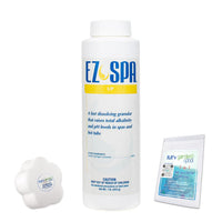 EZ SPA Up pH Increaser, EZSUP1 - 1 lb Raises Spa & Hot Tub pH Balance with My Garden Pool 20 Ct. Test Strips, Scum Sponge Oil-Absorbing Sponge for Hot Tubs & Pool-IQ, Smart Pool AI Assistant!