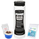 API Pepper 2lb PEP2 Salt Water Pool Chemical Maintenance Balancer with My Garden Pool 20 Ct. Test Strips & 2 Pack Pool Skimmer Socks and Pool-IQ, Smart Pool AI Assistant!