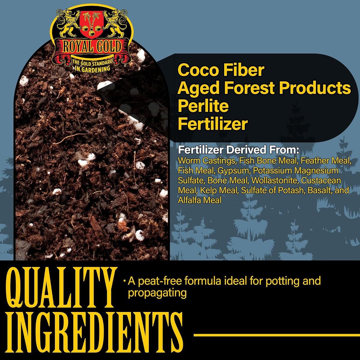 Royal Gold Potting and Propagation Mix, peat-free - product feature 2