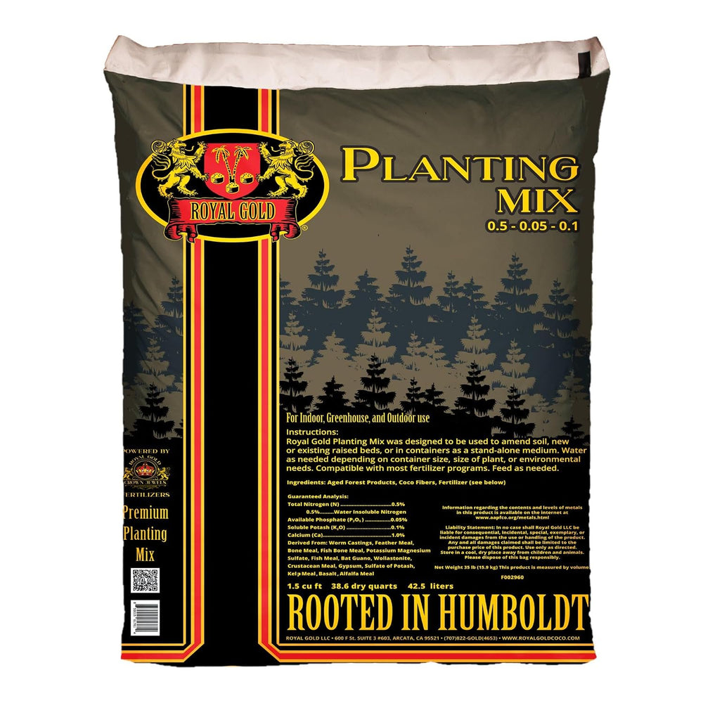Royal Gold Planting Medium Mix 1.5 cu ft bag front