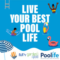 Poolife NST Patrol – Fast-Acting Algaecide with 50% Quat for Green & Black Algae Control – Low-Dosing Weekly Formula – Includes 7-in-1 Test Strips, Measuring Cup & Pool-IQ AI Assistant 2 Pack